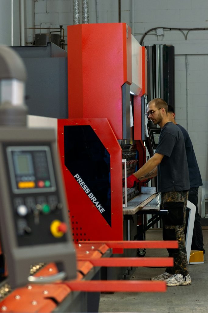 Metal manufacturing in the process